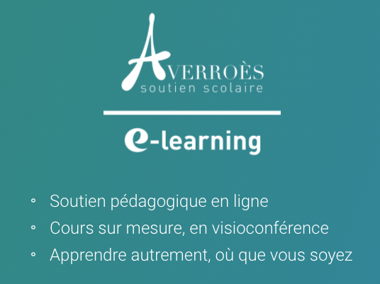 Averroès e-learning, spécialiste de l'accompagnement scolaire en ligne