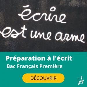 Préparation aux écrits du bac de français première