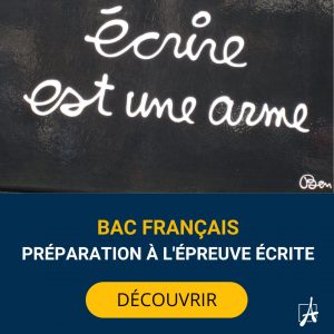 bac français préparation à l'épreuve écrite