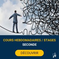 cours hebdomadaires et stages seconde