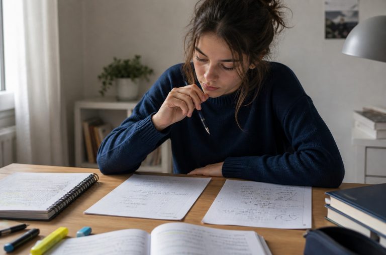CE que progresser en mathématiques au lycée veut dire
