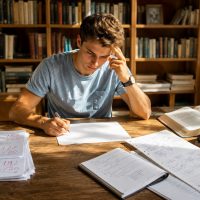 Étudiant préparant son entrée en classe préparatoire, travaillant sur une problématique complexe et développant son autonomie intellectuelle.